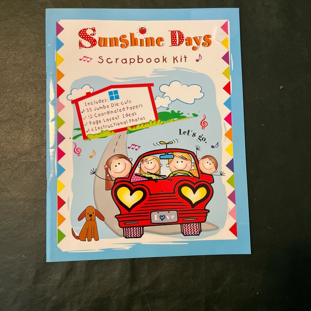 Scrapbook Kit - Colorful Kids' Craft Set